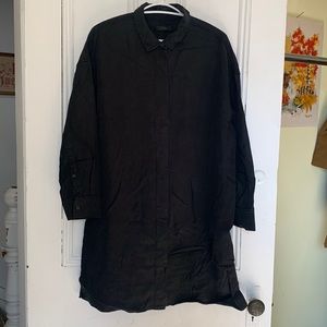 COS Black Blouse Dress